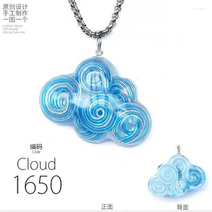 Ketten Cyber Mechanical Cloud Nischendesign Licht Luxus Instagram Halskette