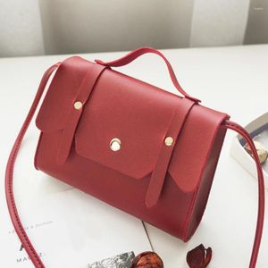 Omuz çantaları kolay eşleşen okul katı hafif seyahat crossbody sevimli yumuşak pu tek parti kadın çanta gündelik alışveriş