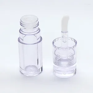 Storage Bottles Full Transparent Big Brush Refillable Bottle Lip Gloss Empty Tube Eyeliner Mascara Cosmetics Packaging