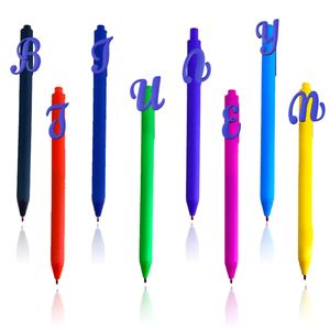 Ding Painting Supplies Purple Large Letters Cartoon Ballpoint Pens Cute Nursing For Nurses Appreciation Gifts Funny Mti Color Jumbo Gr Otwjm