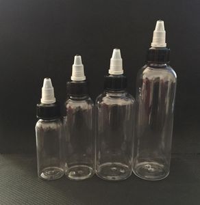 50 ml 60ml 100ml 120ml ECIG GRANSTURS PLÁSTICO GRANHO DE PLÁSTICO COM CAPS FORMA DE PENHA PENHA PENAS PET PET PET PARA E LICEL4117607