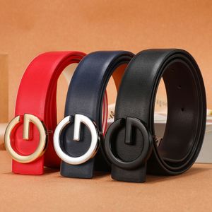 New High Quality Children Black Leather Belts for Boys Girls Kids Casual Taille Tail Belt Jeans Broek 2231