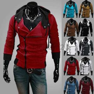 رجال زائد الحجم معاطف الخارجية معاطف مصممة الخريف والشتاء رجال الرجال السترة من Cardigan Slim Fit Hoodie W09