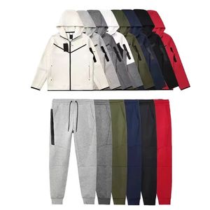 Tracksuit men's nake tech trapstar track suits hoodie Europe American Basketball Football Rugby two-piece with women's long sleeve hoodie jacket trousers Spring