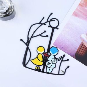 Figurine decorative Suncatcher Art Window Hangels Angels Coppia Ama Decorazioni per la casa Gift Ornament Bella