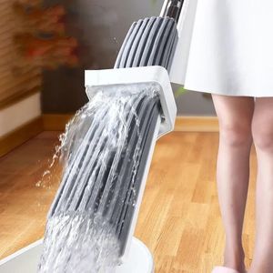 Saughaltiges Wringer -Mop -Fliesen -Fliesen -Haushaltsreinigungsfreies Handwaschbalai Reiniger Wasser Collodion Squeeze 240510