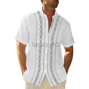Mäns T -skjortor plus Tees Polos 2024 Mäns kortärmad skjorta med 3D -digitalt tryck på alla sidor, Hawaiian skjorta plus tees