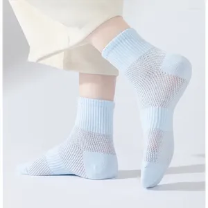 Women Socks 3pairs/lot Women's High Quality Cotton Spring Summer Ankle Low Tube Thin Mesh Solid Color Breathable Soft Short