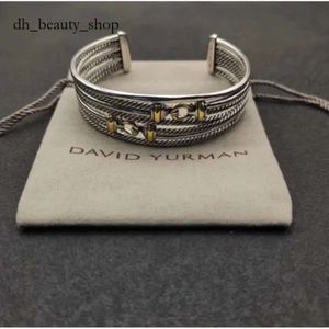 Bracciale David New David Yurma Bracciale Designer 24SS DY Bracciale Gioielli retrò gioielli di lusso Bracciale di alta qualità 674