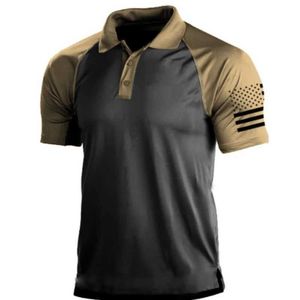 Polos maschile 2024 New York Short Sleep Summer Casual 3Dpolo Shirt Q240509