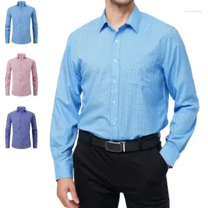 Men's Suits Shirt Printed Business Casual Clothing