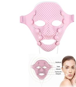 Electric EMS Vibration Beauty Massager Antiwrinkle Magnet Massage Facial SPA Face Mask Chin Cheek Lift Up Slimming Machine4690411