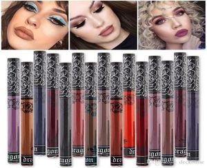 Mode wasserdichte matte Lippenstift Langlebige flüssige Lippenstift Lipgloss Lipgloss Lip Tint Kit Make -up für Girls2545090