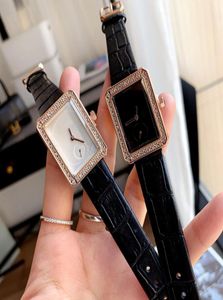 Nowe zegarki damskie kwarcowy luksus c luksus c luksurys Designers Women Diamondstuddded na rękę Montre de lukse najwyższą jakość D21087062139
