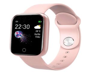 Akıllı İzle Kadınlar Erkekler Android IOS IOS ELEKTRONİK İÇİN Akıllı Saat Fitness Tracker Silikon Kayış Akıllı Saat Saatleri8872714