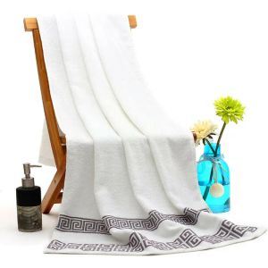 Мягкие хлопковые бани полотенца пляжные полотенце для взрослых впитывающие роскошные роскошные руки для рук взрослые мужчины женщины Основные полотенца1