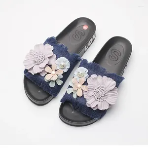 Slippers 2024 coreano Summer Womens Open Toe Ladies Casual Shoes Compras Online