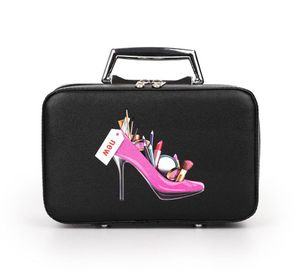 Kosmetische Taschen Box Make -up -Tasche Frauen Kosmetische Koffer süße Schönheitskoffer Reise Geldbeutel Schmuckschule Fashion Halter kleiner Größe 9585919