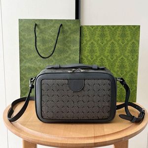 10a bolsa estampa de moda bolsa de cheiro de couro crossbody letra aberta letra nova lona maça