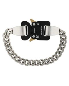 High Quality Alyx Bracelet Men Women Mixed Link Chain Metal 1017 Alyx 9sm Bracelets Fine Steel Colorfast Gifts Q06225700936