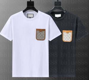 Män designer tee t shirt 24ss Italy broderi bokstäver tryck kort hylsa t shirt kvinnor bomull fritid tshirts tillbaka geometri tryckta tees m-xxxl