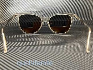 Marca clássica Retro Yosil Sunglasses 305 005 Bege Cat Eye Womens 55 mm