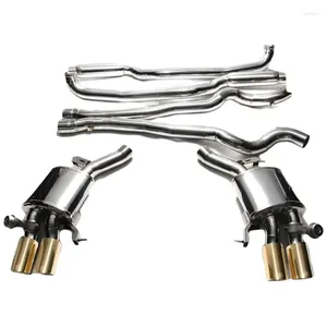 High Performance For M6 S63 F12 F13 Stainless Steel Modified Exhaust Center Section With Valves Intelligent Remote Control