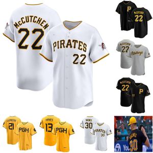 Paul Skenes Pittsburgh Andrew McCutchen Pirates 2023 City Connect Jersey Jersey Roberto Clemente Anthony Alford Cole Tucker Roberto Perez Ben Gamel Michael Chavis