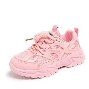 Sneakers in stile coreano Sneaker in pelle PU Trend Basket Basket Darenis Scarpe da tennis per adolescenti Soltsoled Sport Kids 240509