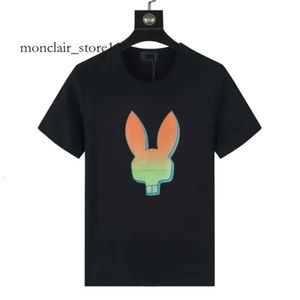 Camisa do bunny physcho Verão camiseta casual masculino Smeens Squetão Psychol Bunny New Design Design Multi Style Men Tshirt Designer de moda T-shirt Casal de manga curta 7671