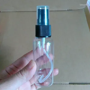 Garrafas de armazenamento 50 ml de plástico de plástico perfume tonel