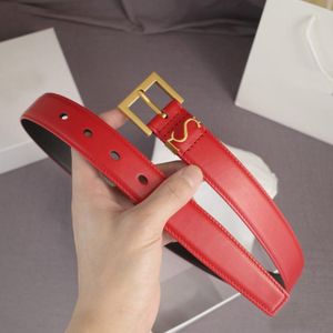 Leather Belts For Woman Designer Mens Brand Belt Letter Gold Buckle Women Casual Designers Belts Fashion Waistband High Quality Girdle 229m