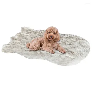 Hundkläder fluffig sängmatta mysiga plysch husdjur som inte slipper bekväm mångsidig varm sovkudde för sovrumssoffa trädgård
