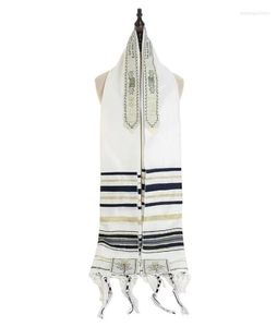 Eşarplar 5 Renk Mesih Yahudi Tallit Namaz Şal Talit Talis çantası Hıristiyan püsküllü eşarp kadın için Arapça