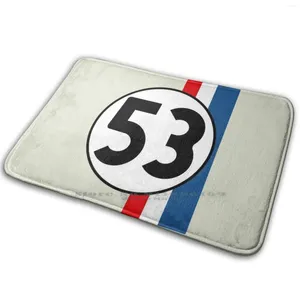 Mattor älskar buggmatta matta matta antislipp sovrum entré dörr herbie herby 53 gumball racing bil lopp