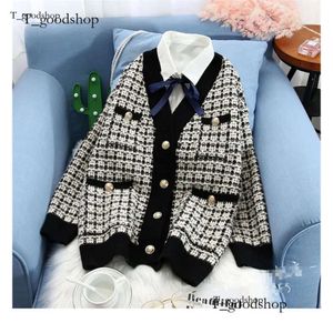 New Knitted Plaid Contrast Sweater Cardigans Women V-Neck Single Breasted Pockets Female Sweaters 2020 Autumn Casual Lady Coats-117 479 821 414 986