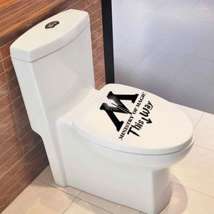 Pencere Çıkartmaları Komik sözler Tuvalet Koltuğu için Banyo İşareti WC Sticker Kapak Çıkartmaları Dekorasyon Lid Dekor