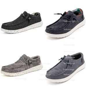 Lässige Schuhe Hey Dudes Womens Wendy Casual Summer Ehepaar Schlupfschuhschuhe trendige Herren-Leinwand Sets Füße Faule Menschen auf Frauen bequemes leichtes Gewicht 953