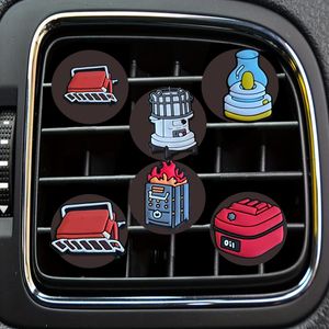 Car Key Daily Necessities Cartoon Air Vent Clip Outlet Per Conditioner Clips Freshener Replacement Drop Delivery Otmpk