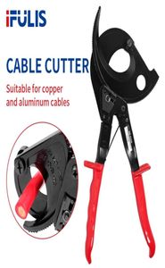 HS520A 400mm2 Ratchet Cable Cutter Copper Aluminum Shear Tools Ratcheting Germany Design Wire Cut Cutting Pliers HS325A 2111101362508
