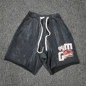 Shorts vintage homens mulheres melhor qualidade casual jogador de cordão de grandes dimensões com etiquetas