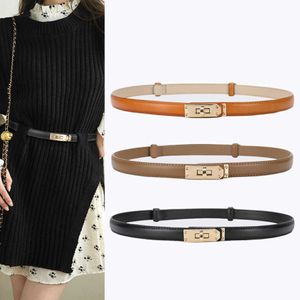 Belts Belts Designer belt Versatile women's h family Kelly simple with dress waist decoration buckle J8GH 3108