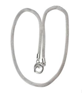 Ожерелье стерлингового серебряного колье стерлингового серебряного колье 20 ммм.