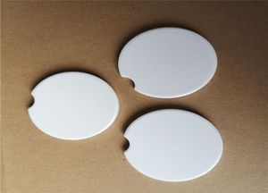 sublimation blank car ceramics coaster transfer printing coasters consumables real factory wholes1803211