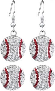 Dangle Earrings Baseball For Women Leather Softball Stud Earring Jewelry Fashion Ball Sport Fans Or Player