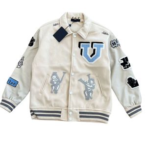 NY DESIGNER MENS VARSITY JACKA PAR BASEBALL COER MIRIMERA Fashion Jacket Single Breasted High Quality Top Selling Women Män Embroiderd Letter Jacket