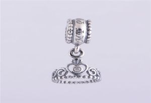 5 PCSLOT Princess Tiara Charms Подвеска Authentic 925 Серебряный серебро подходит для браслета в стиле DIY 791117CZ H99584472