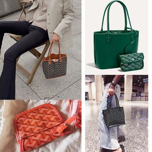 Modish designer väskor mode tygpåsar läder handväskor crossbody plånbok axel kvinnor väska stor kapacitet komposit dubbelsidig shopping totes bekväma