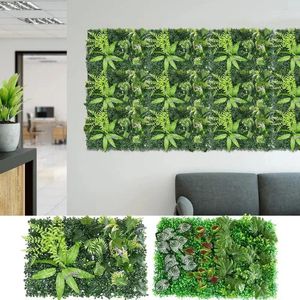 Dekorative Blumen künstlicher Gartenzaun Faux Efeu Privatsphäre Bildschirm Blatt realistische Eukalyptusblätter für Balkon Hinterhof Dekor Outdoor