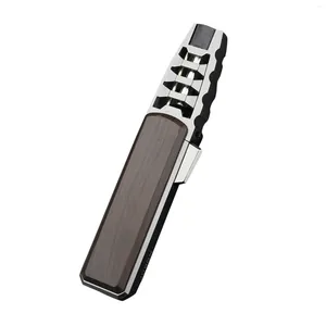 Party Favor Solar Torch Lighter Gas Long Pen Style Kitchen Barbecue Camping Candle Strong rakt in i den blå flamvindtät